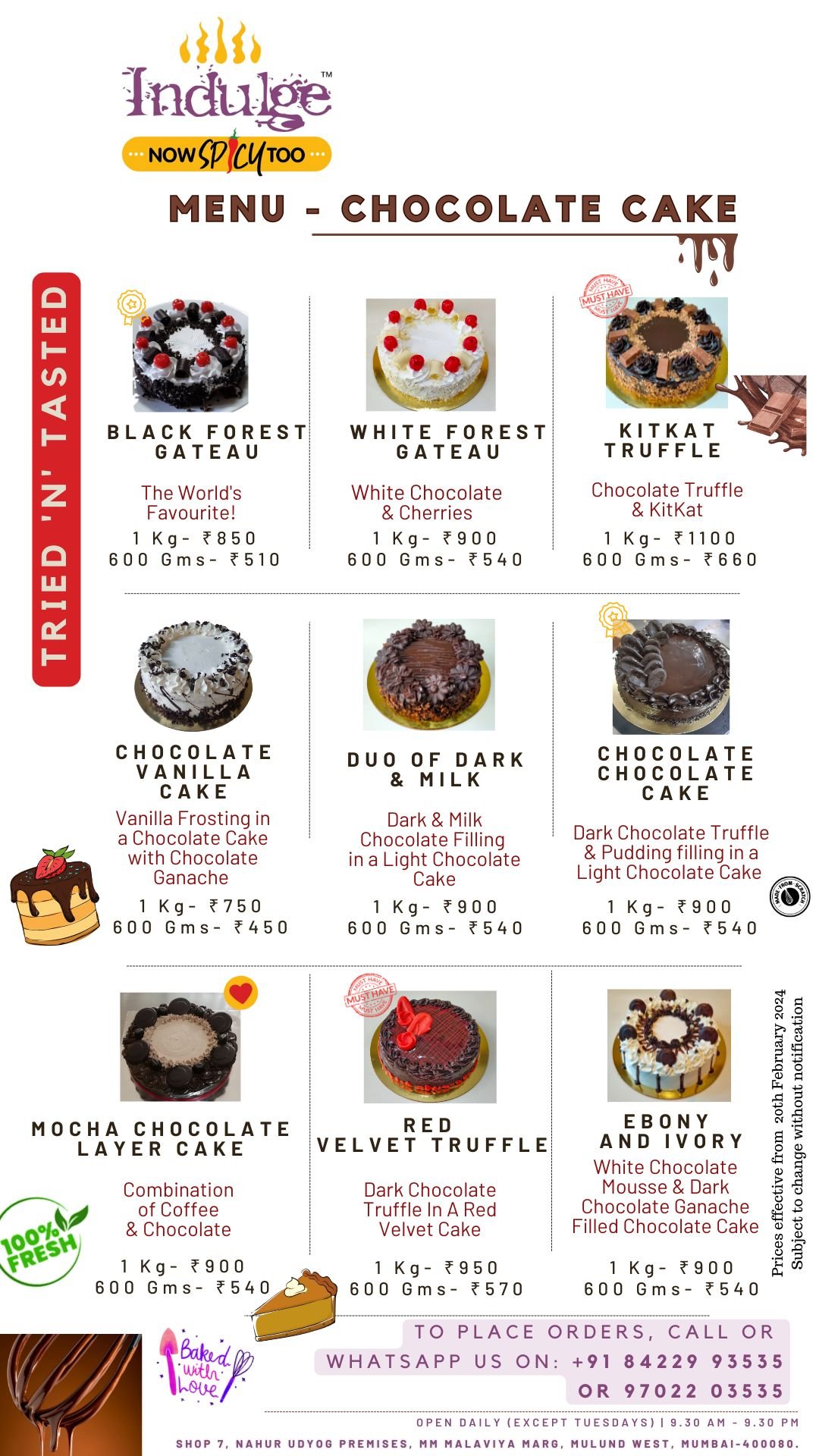 Chocolate cakes 2