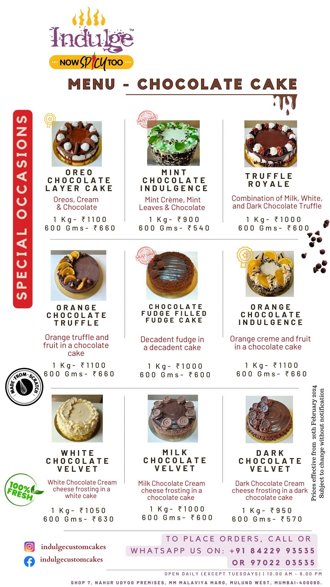 Chocolate cakes 3